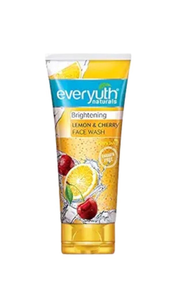 Everyuth Lemon & Cherry Face Wash - 150g