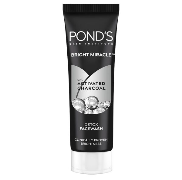 Pond's Bright Miracel Activated Charcoal Face Wash - 50g