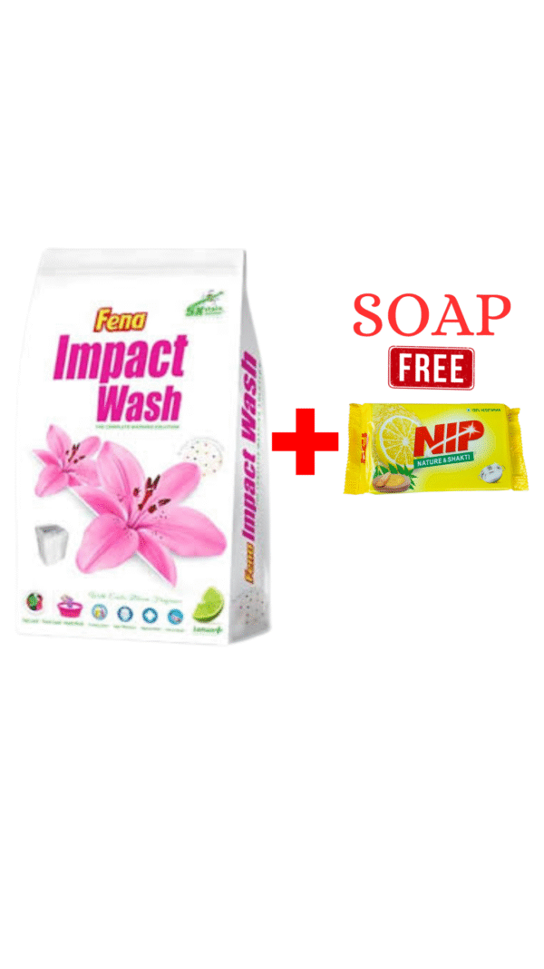 Fena Impact + Free Nip Soap Detergent Powder (1kg)